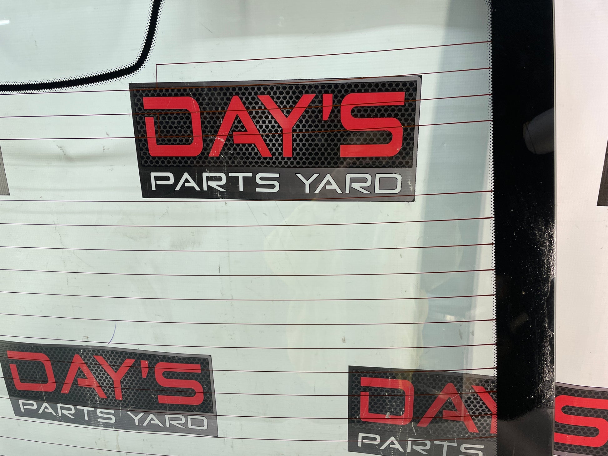 2013 Chevy Caprice PPV Rear Back Glass Windshield Window OEM LOCAL PICK UP - Day's Parts Yard