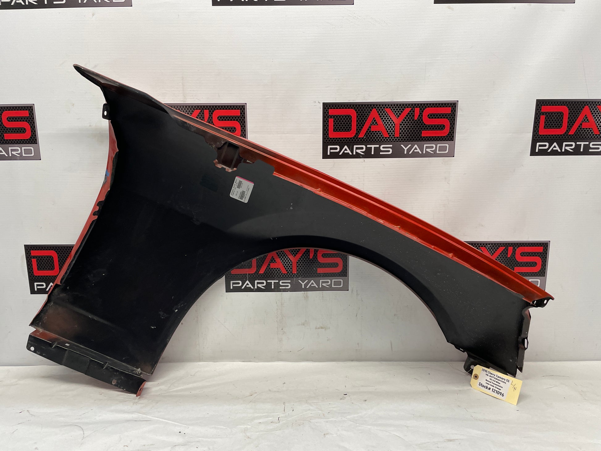 2010 Chevy Camaro SS LH Driver Fender OEM - Day's Parts Yard