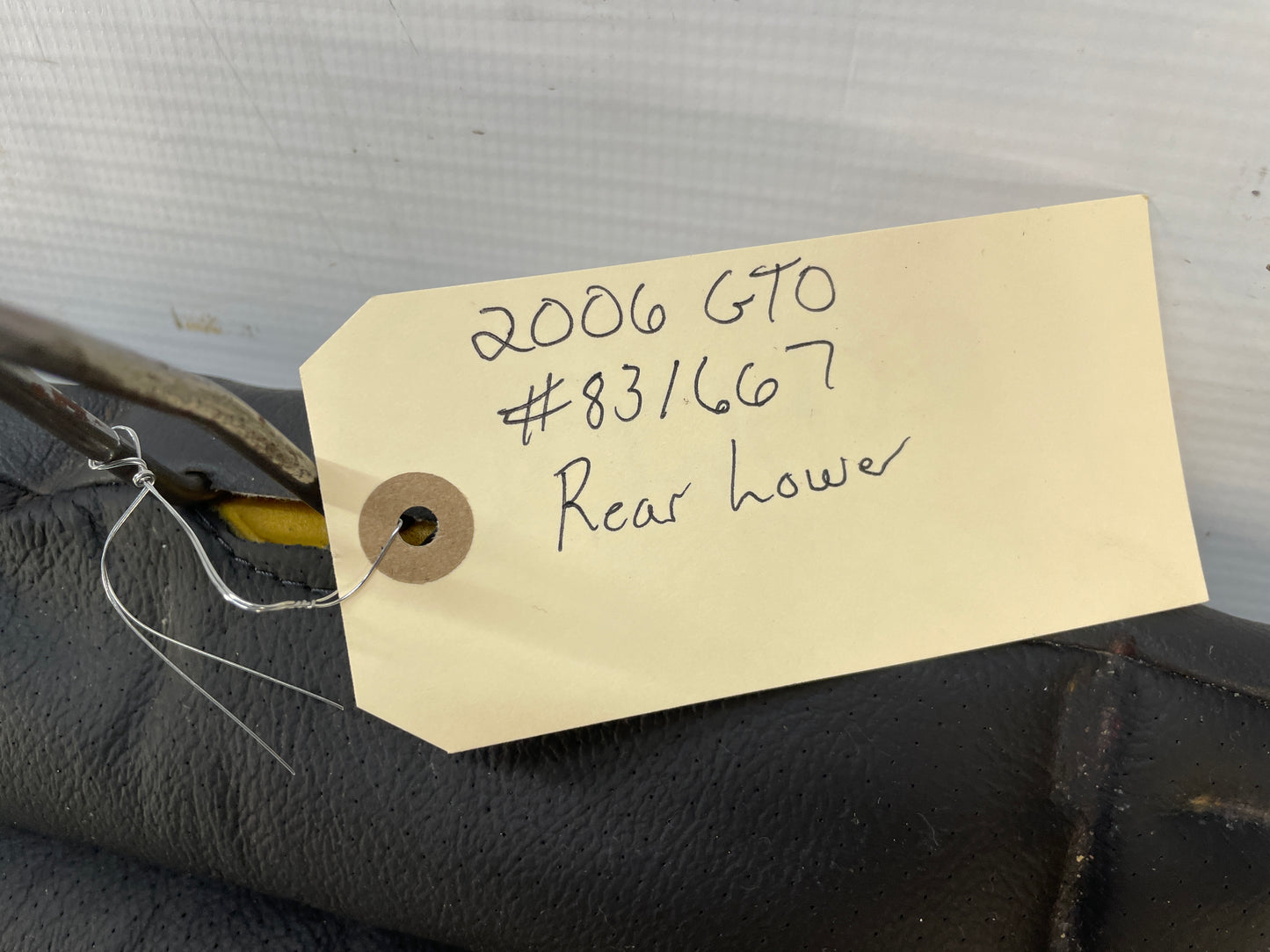 2006 Pontiac GTO Rear Seat Bottom Cushion OEM