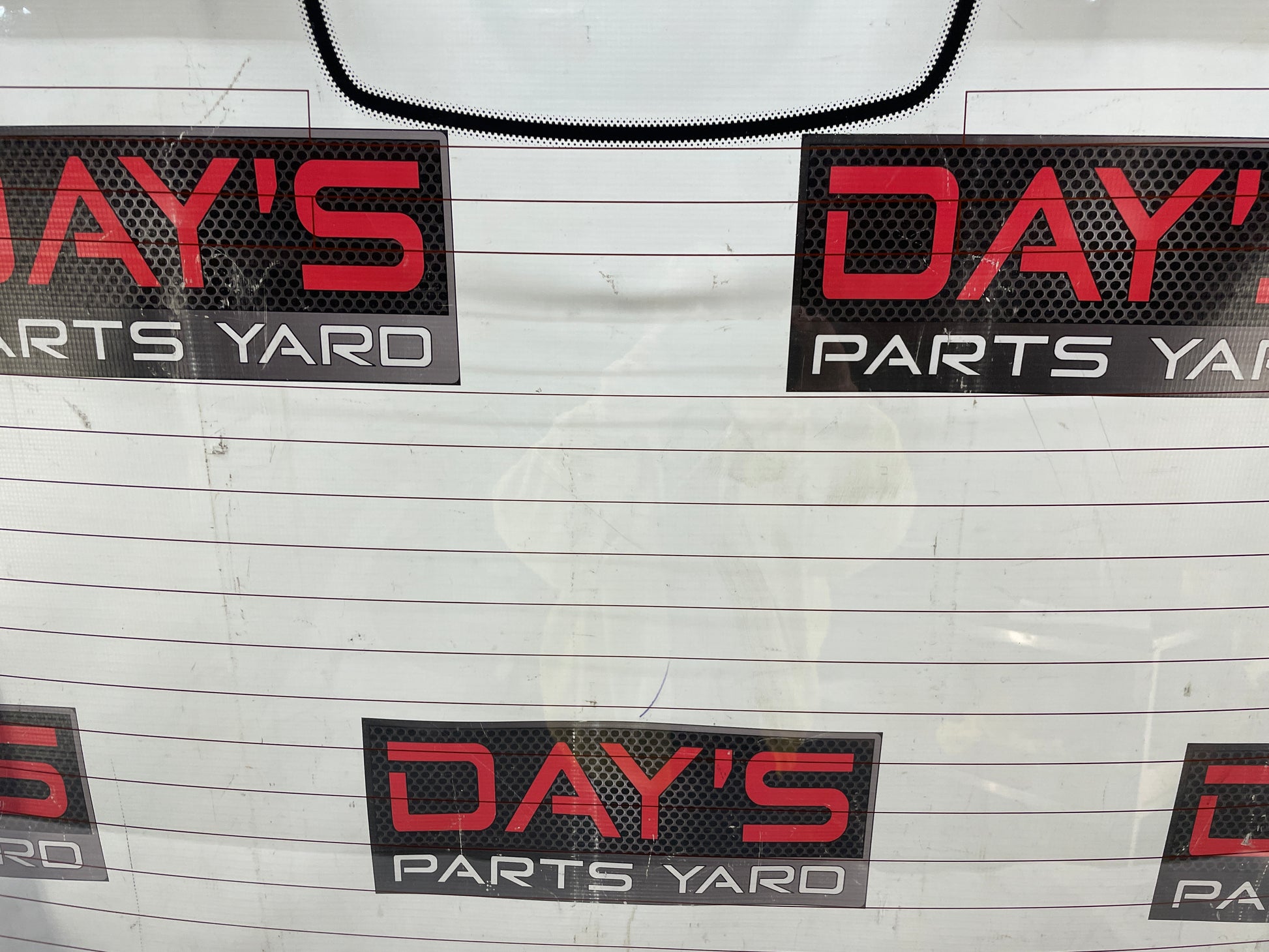 2013 Chevy Caprice PPV Rear Back Glass Windshield Window OEM LOCAL PICK UP - Day's Parts Yard