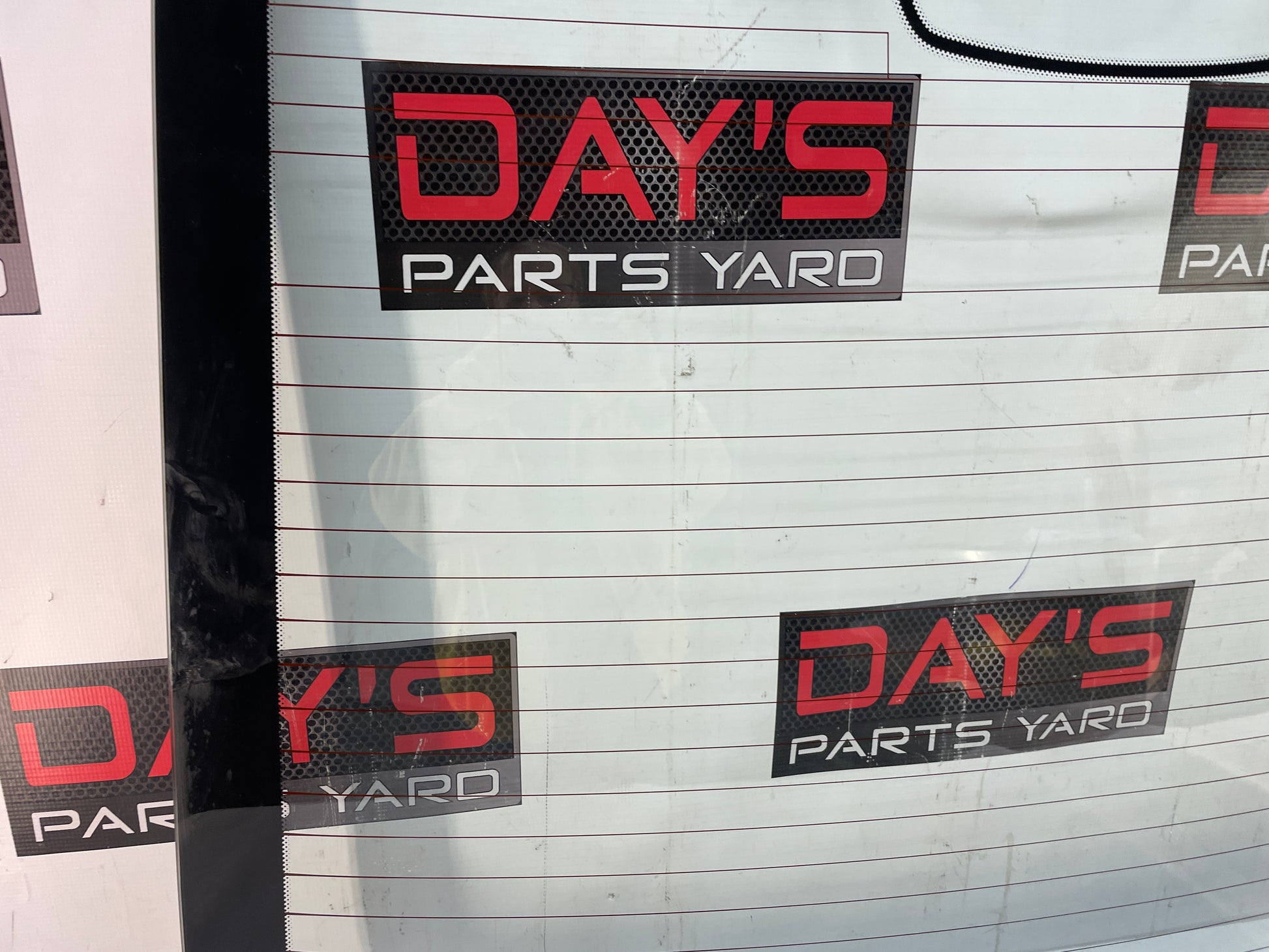 2013 Chevy Caprice PPV Rear Back Glass Windshield Window OEM LOCAL PICK UP - Day's Parts Yard