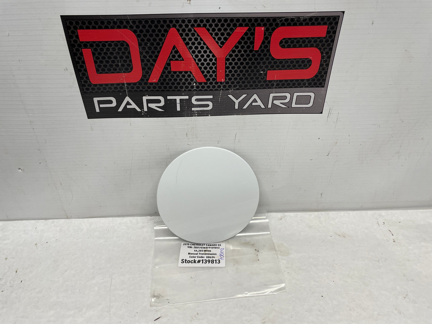 2015 Chevy Camaro SS Fuel Gas Tank Filler Door Cover OEM - Day's Parts Yard