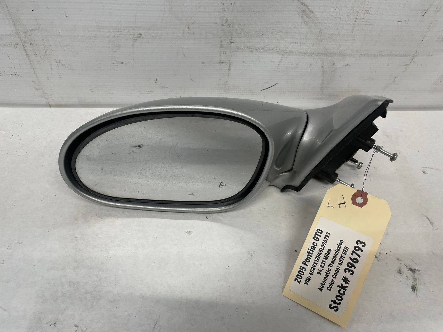 2005 Pontiac GTO LH Driver Exterior Side Mirror OEM - Day's Parts Yard