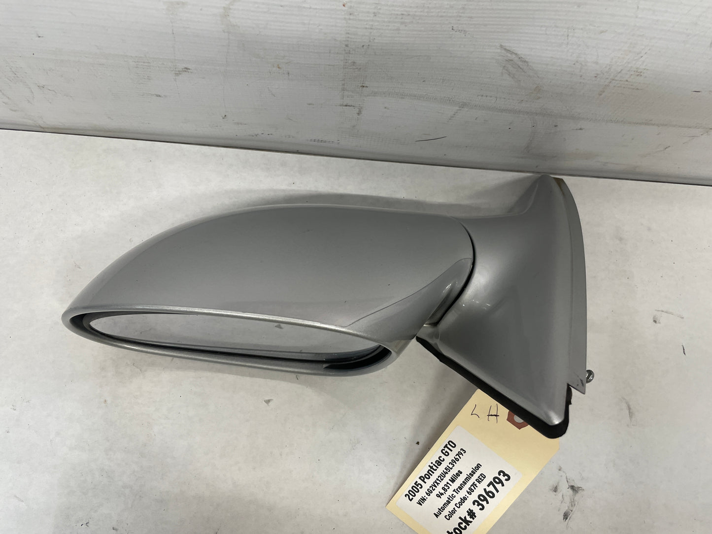 2005 Pontiac GTO LH Driver Exterior Side Mirror OEM - Day's Parts Yard
