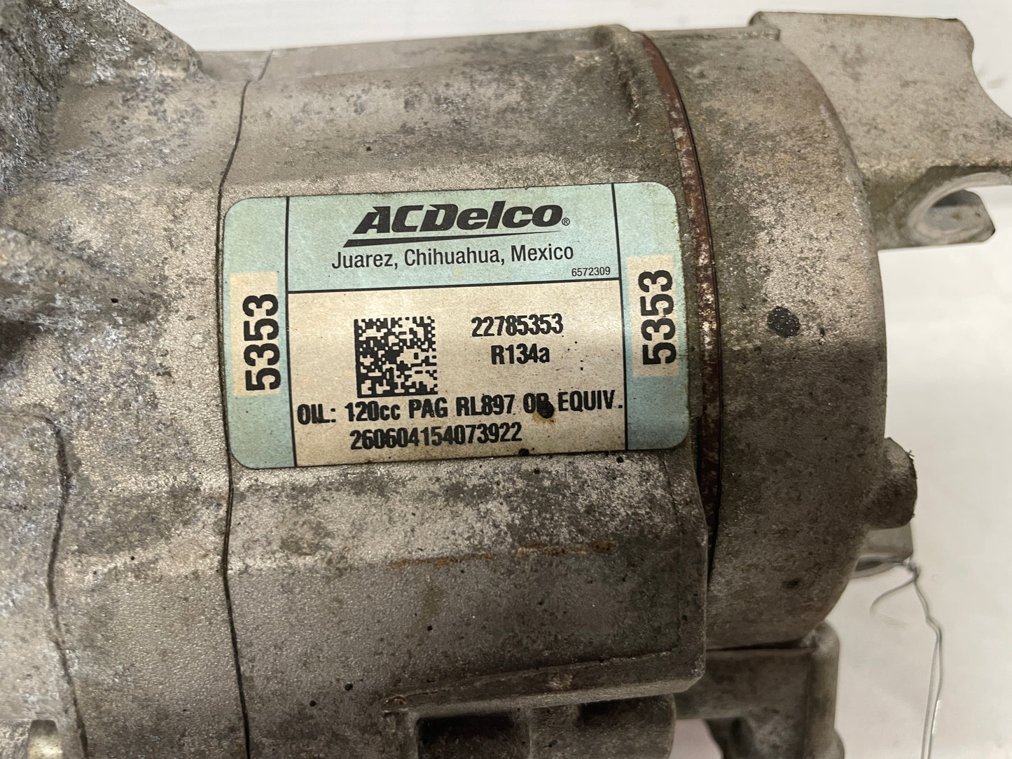 2014 Chevy Camaro SS AC A/C Air Conditioner Compressor OEM