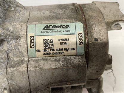 2014 Chevy Camaro SS AC A/C Air Conditioner Compressor OEM