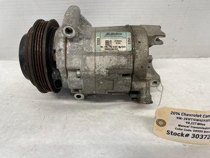2014 Chevy Camaro SS AC A/C Air Conditioner Compressor OEM