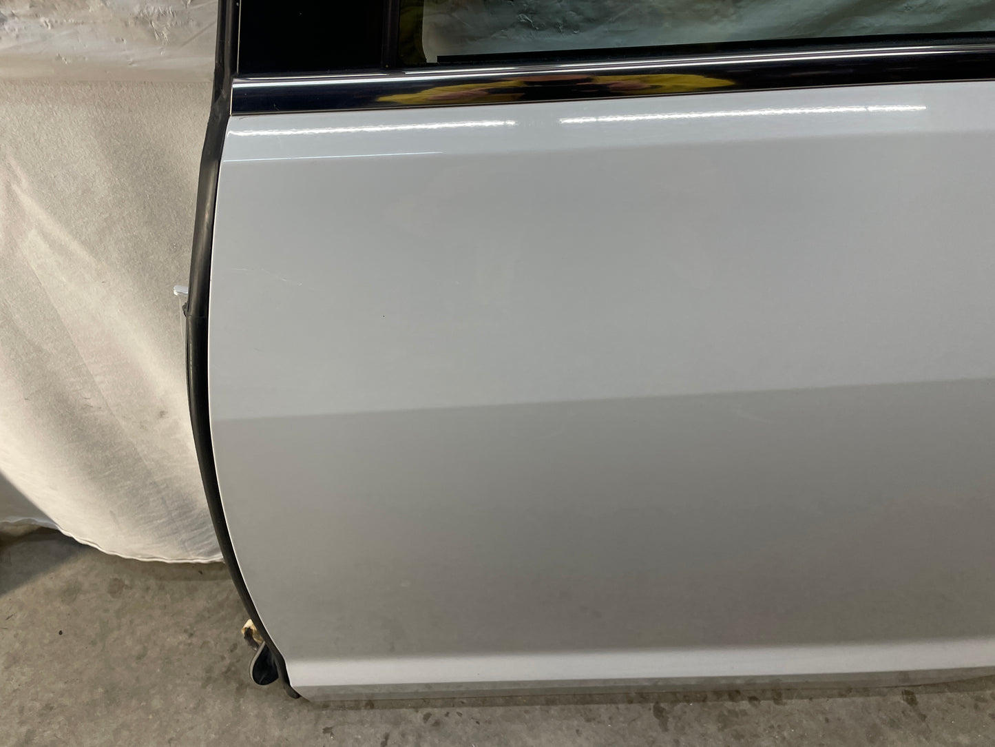 2013 Chevy Caprice PPV LH Driver Rear Exterior Door White OEM - Day's Parts Yard