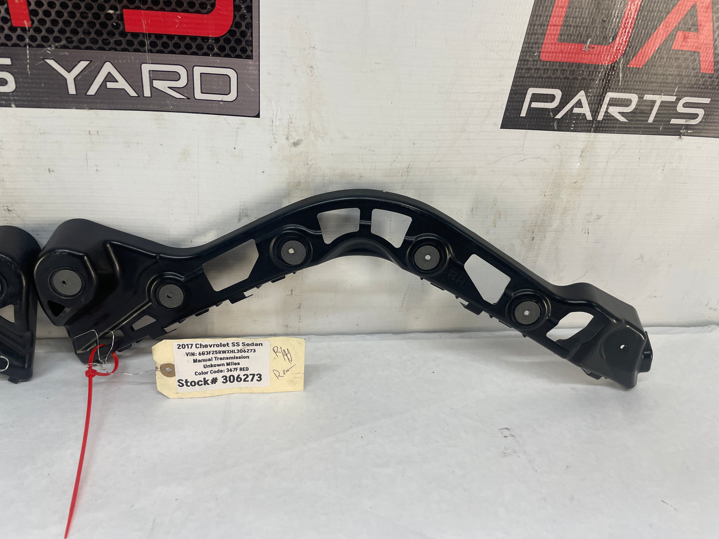 2017 Chevy SS Sedan RH & LH Rear Bumper Brackets OEM - Day's Parts Yard