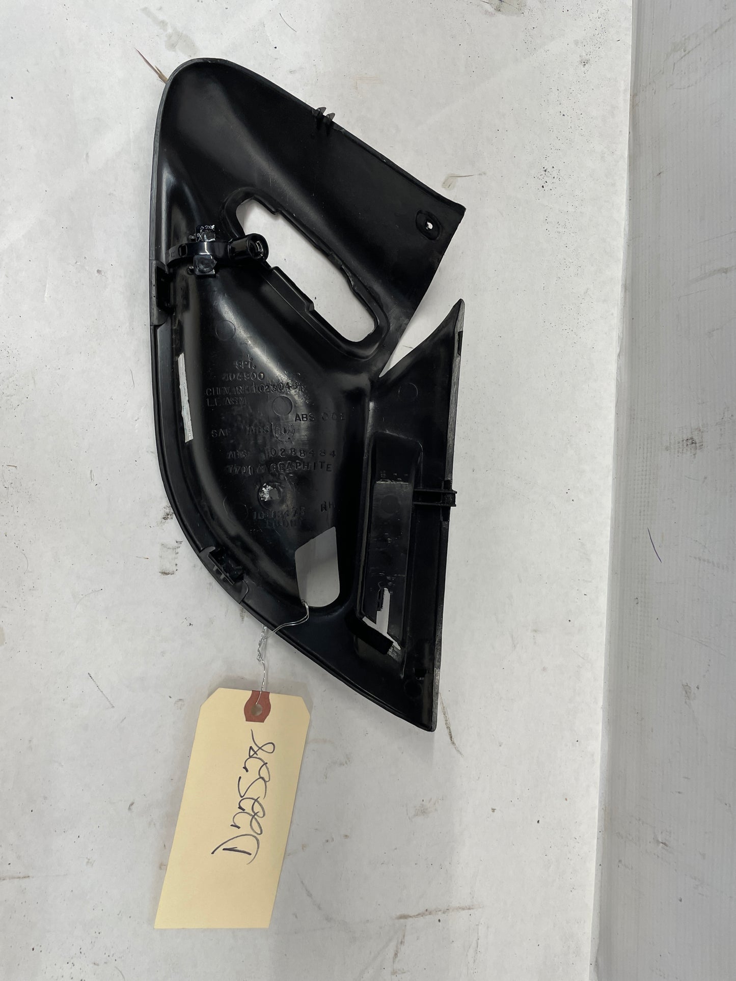2002 Chevy Camaro SS RH Passenger Interior Door Handle Bezel Trim Ebony Black OEM - Day's Parts Yard