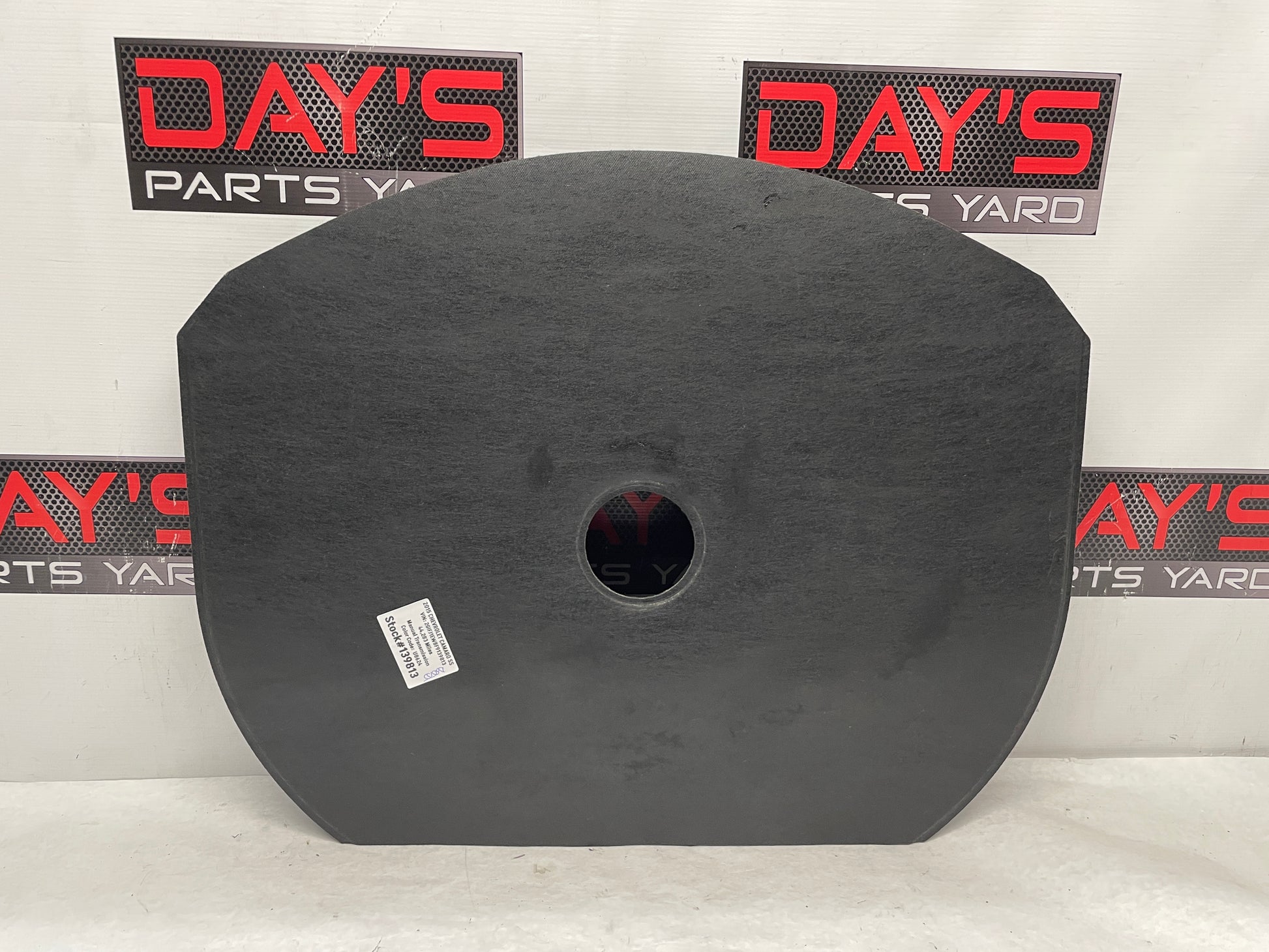2015 Chevy Camaro SS Spare Tire Hard Trunk Battery Cover OEM - Day's Parts Yard