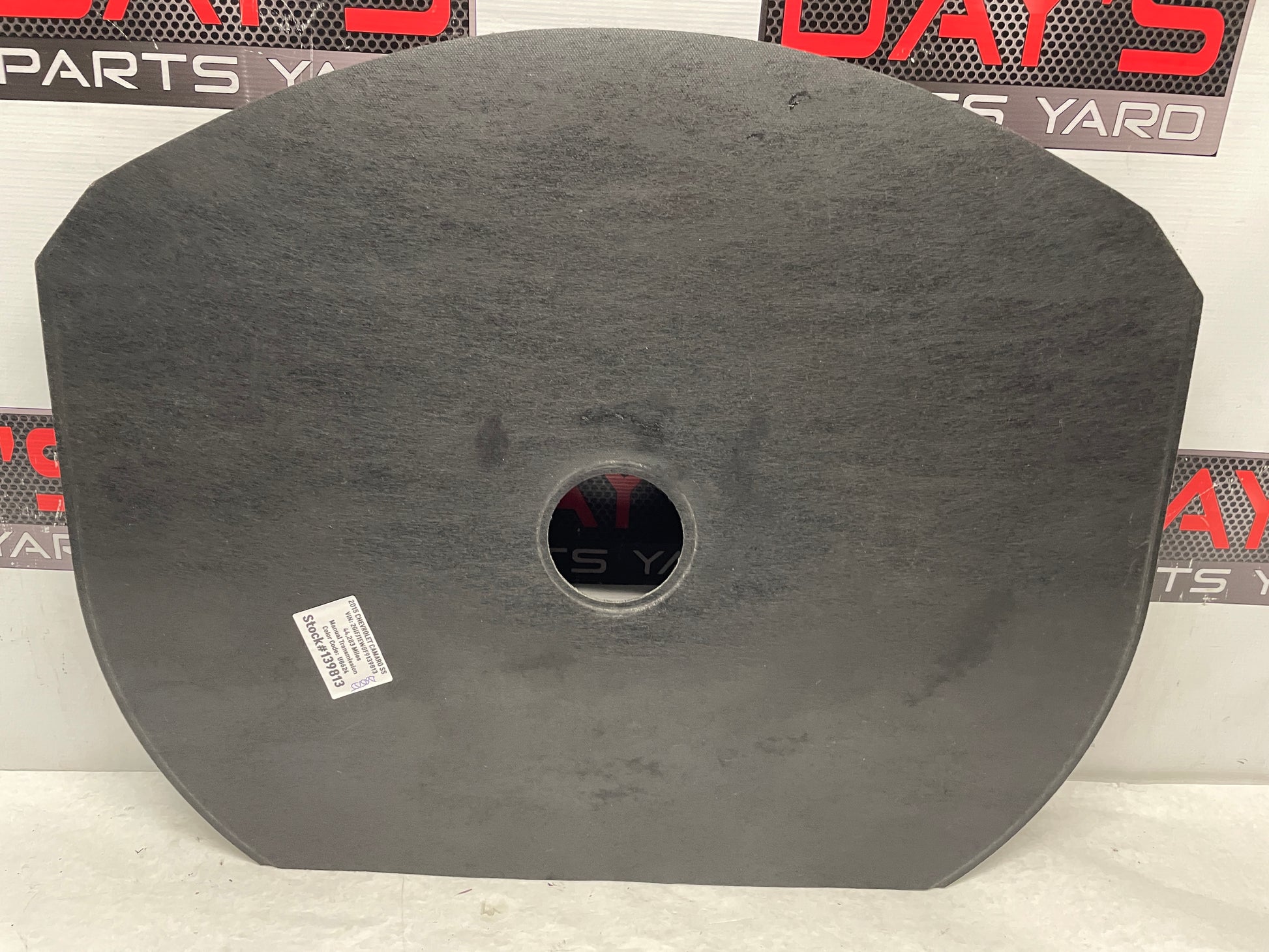2015 Chevy Camaro SS Spare Tire Hard Trunk Battery Cover OEM - Day's Parts Yard