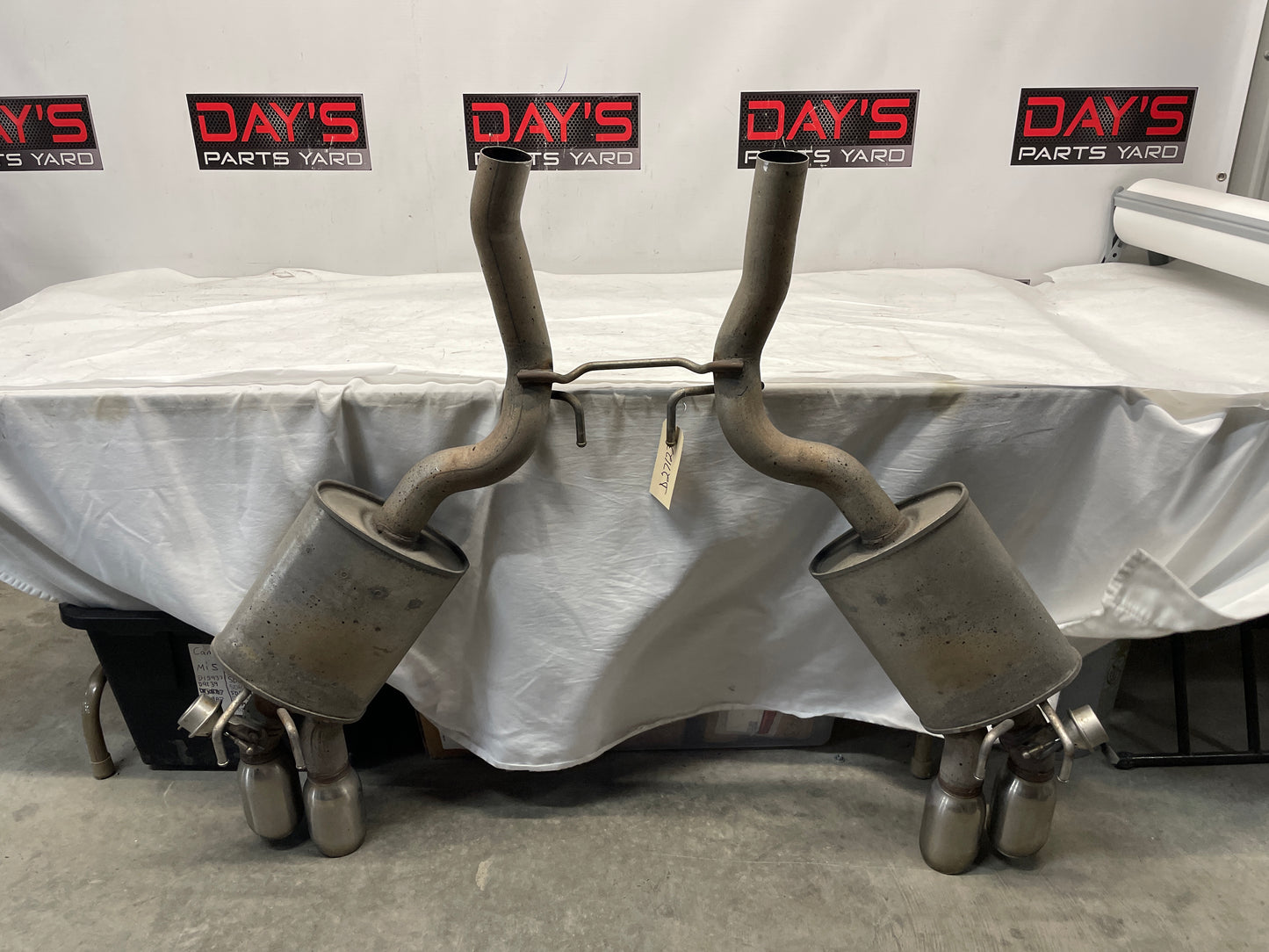 2014 Chevy Camaro SS Factory OEM NPP Bi Mode Exhaust Muffler Pipe Assembly