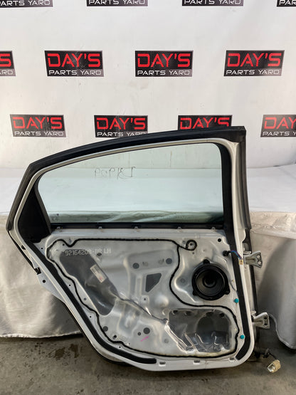 2013 Chevy Caprice PPV LH Driver Rear Exterior Door White OEM - Day's Parts Yard