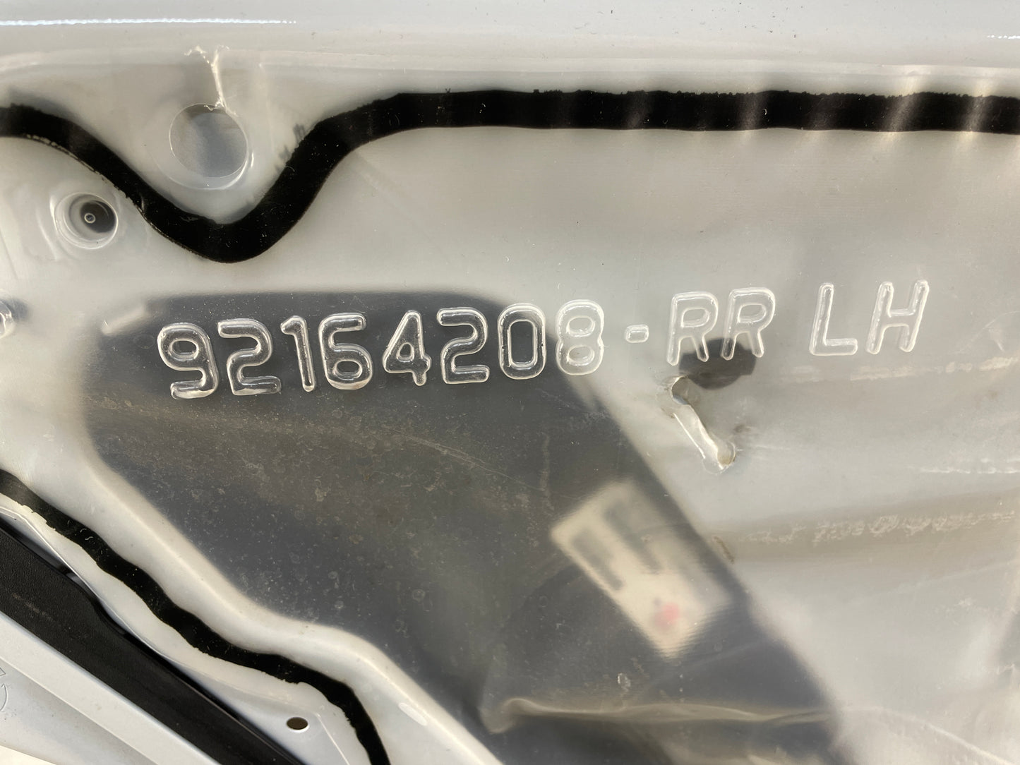 2013 Chevy Caprice PPV LH Driver Rear Exterior Door White OEM - Day's Parts Yard