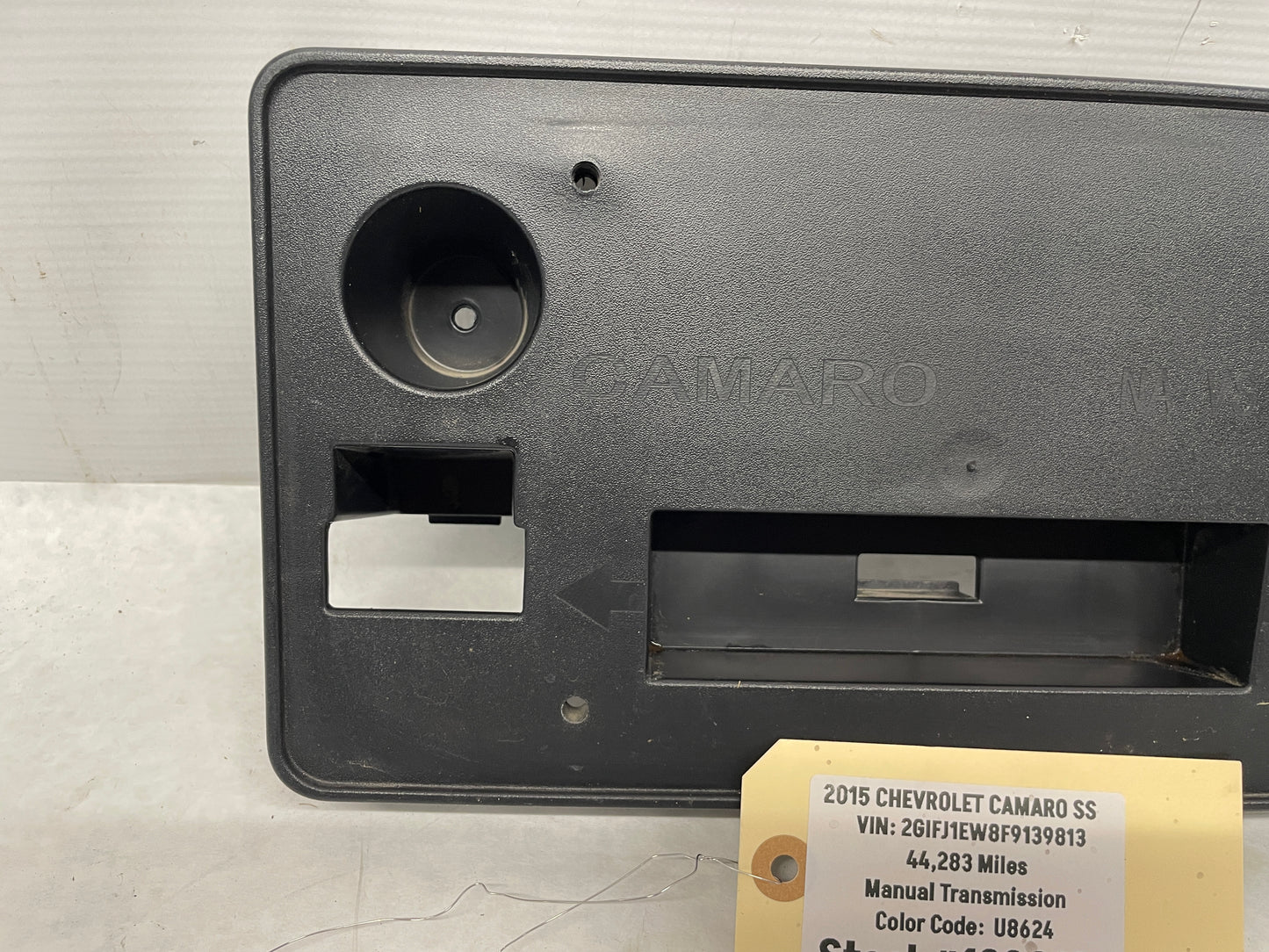 2015 Chevy Camaro SS License Plate Bracket OEM - Day's Parts Yard