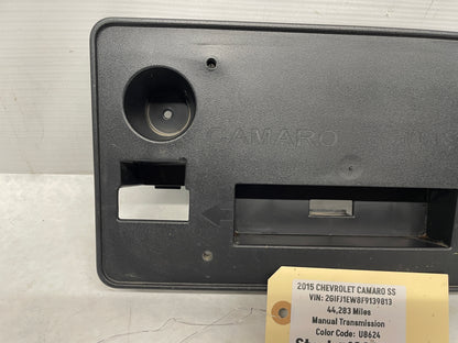 2015 Chevy Camaro SS License Plate Bracket OEM - Day's Parts Yard