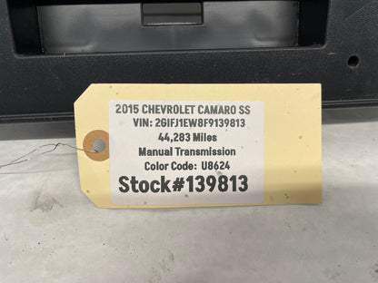 2015 Chevy Camaro SS License Plate Bracket OEM - Day's Parts Yard