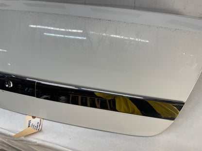 2013 Chevy Caprice PPV Trunk Deck Lid White OEM - Day's Parts Yard