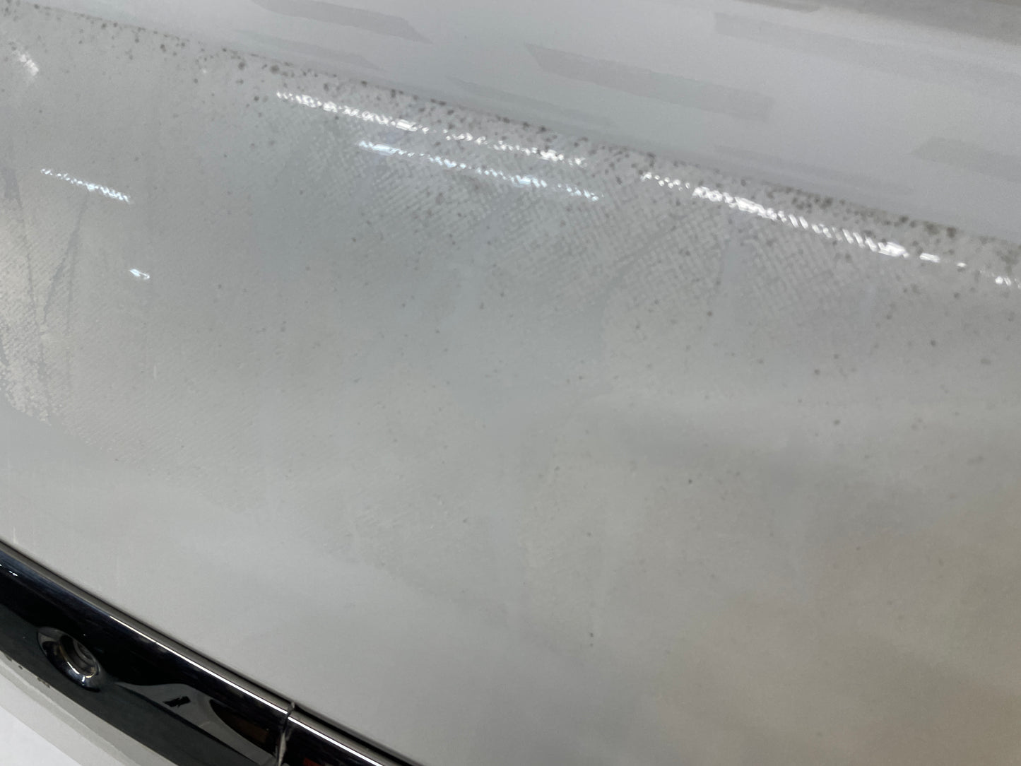 2013 Chevy Caprice PPV Trunk Deck Lid White OEM - Day's Parts Yard
