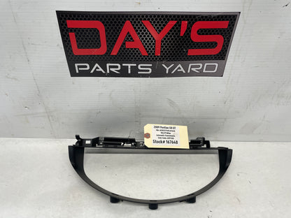 2009 Pontiac G8 GT Speedometer Gauge Cluster Bezel OEM - Day's Parts Yard