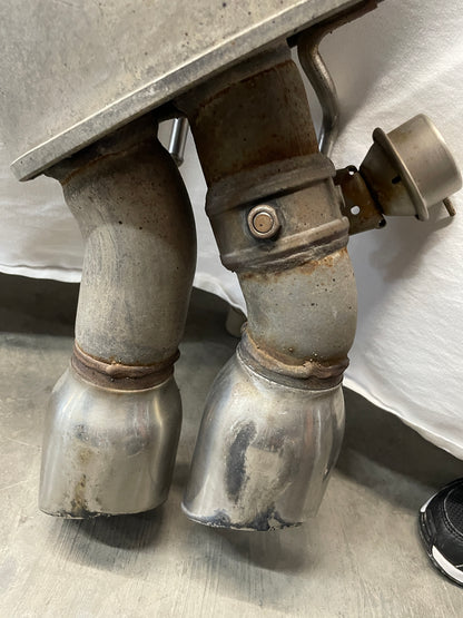 2014 Chevy Camaro SS Factory OEM NPP Bi Mode Exhaust Muffler Pipe Assembly
