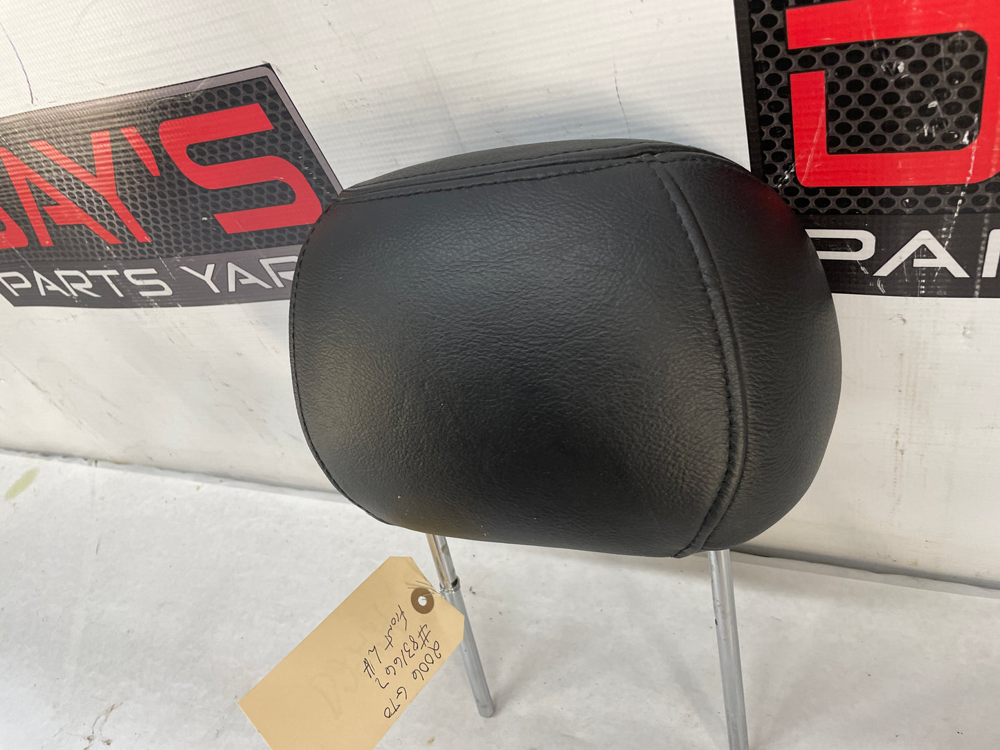 2006 Pontiac GTO LH Driver Seat Head Rest Headrest OEM