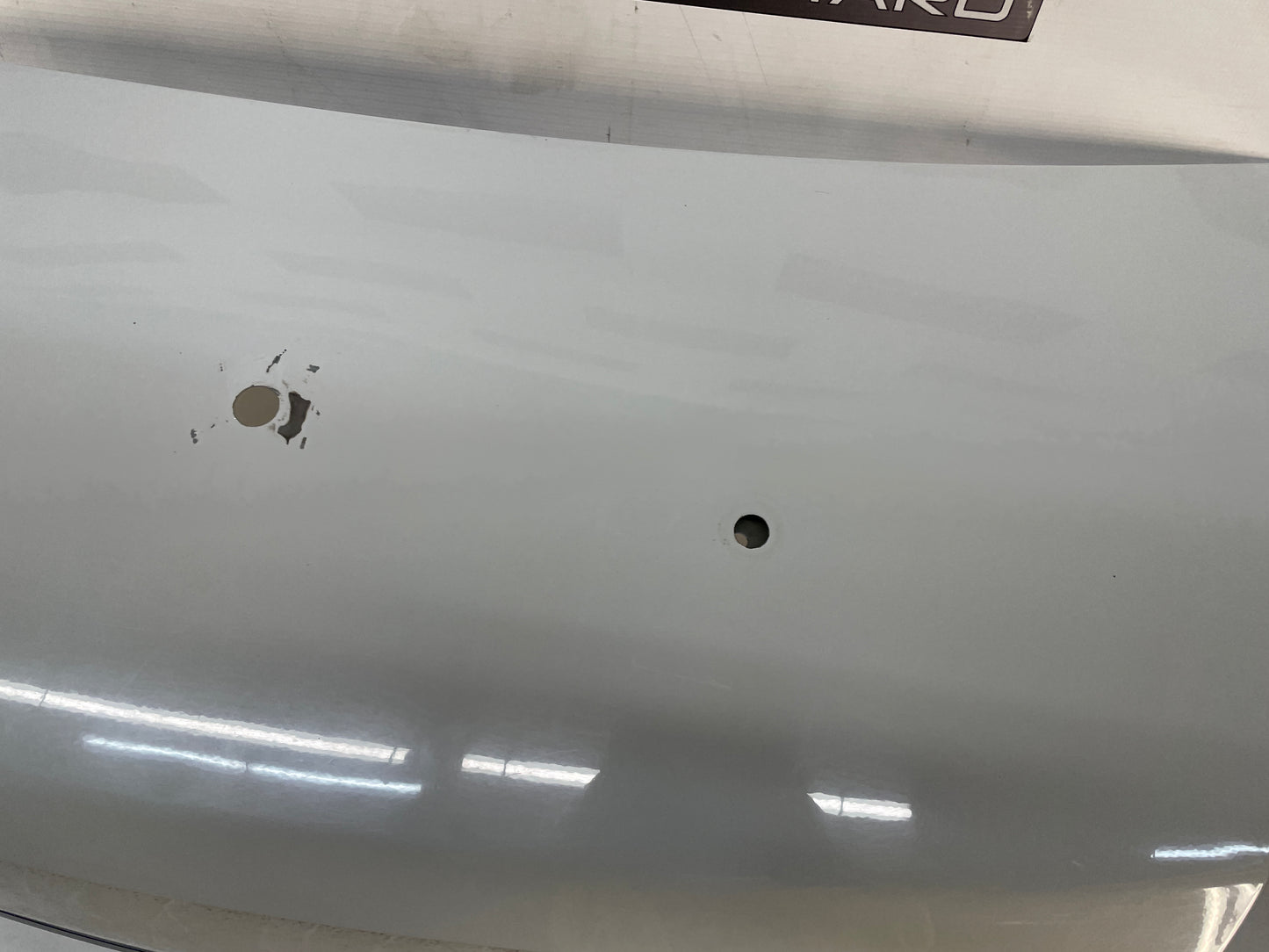 2013 Chevy Caprice PPV Trunk Deck Lid White OEM - Day's Parts Yard