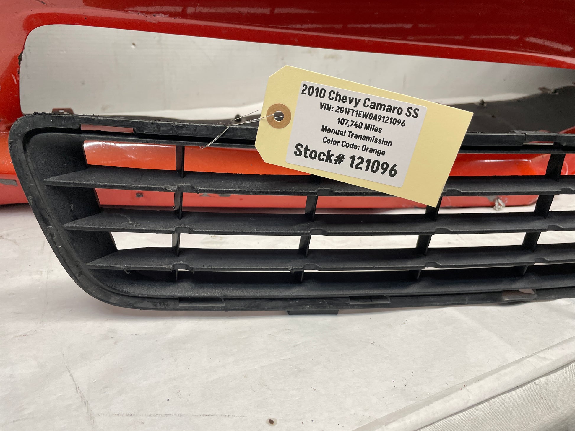 2010 Chevy Camaro SS Complete Front Bumper Cover Fascia OEM - Day's Parts Yard
