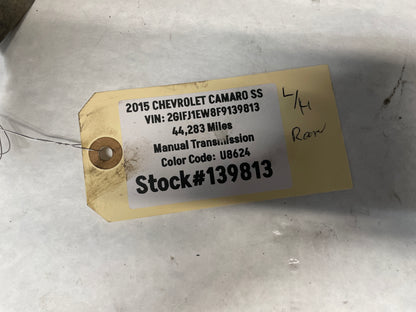 2015 Chevy Camaro SS RH Passenger Rear Fender Wheel Well Liner OEM - Day's Parts Yard