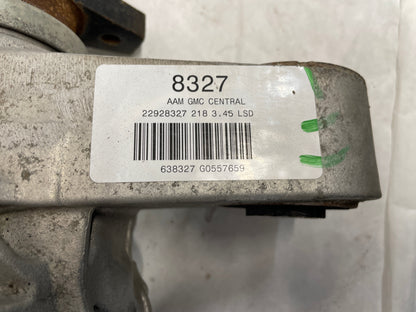 2014 Chevy Camaro SS Rear End Axle Differential Carrier 3.45 LSD OEM
