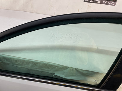 2013 Chevy Caprice PPV LH Driver Front Exterior Door White OEM - Day's Parts Yard