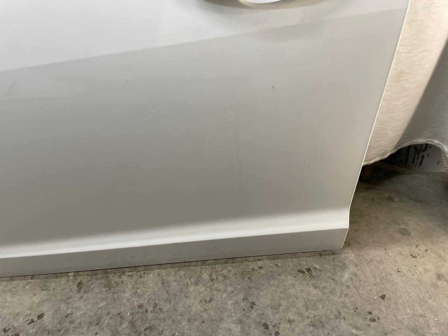 2013 Chevy Caprice PPV LH Driver Front Exterior Door White OEM - Day's Parts Yard