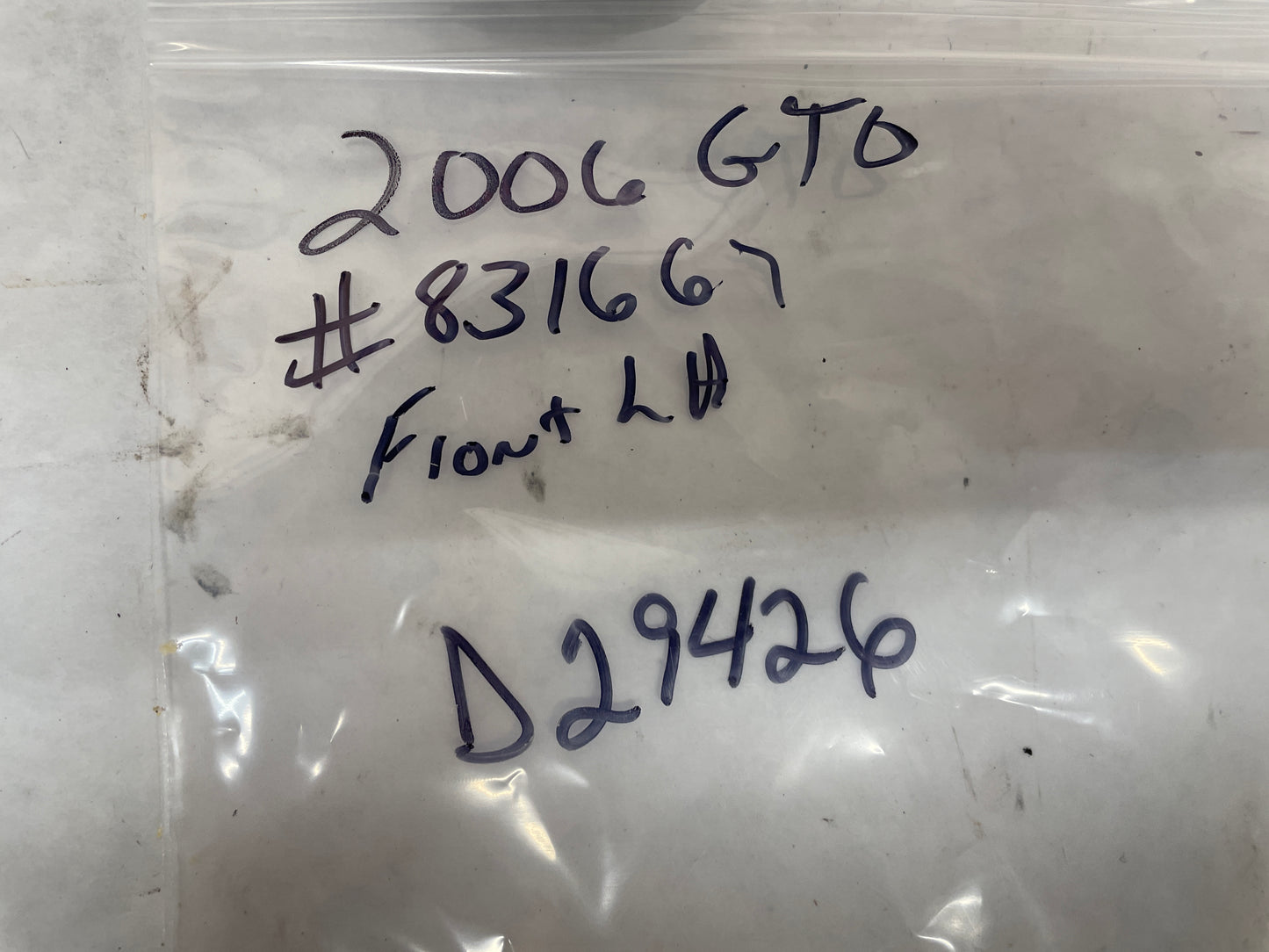 2006 Pontiac GTO LH Driver Front Seat Lumber Knob Adjuster OEM