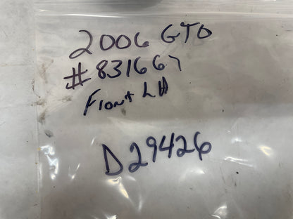 2006 Pontiac GTO LH Driver Front Seat Lumber Knob Adjuster OEM