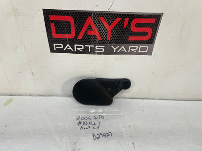 2006 Pontiac GTO LH Driver Front Seat Hinge Inner Trim Cover OEM