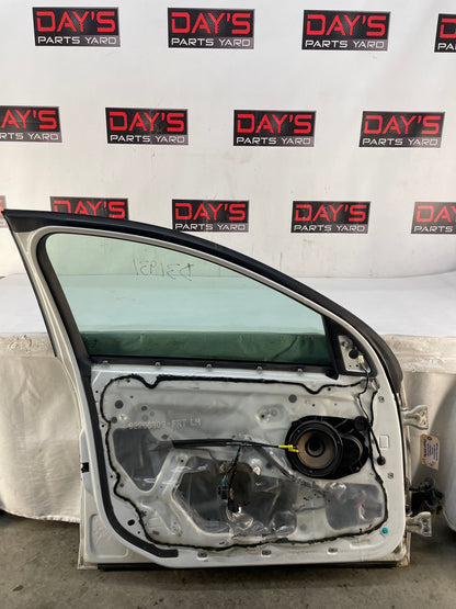 2013 Chevy Caprice PPV LH Driver Front Exterior Door White OEM - Day's Parts Yard