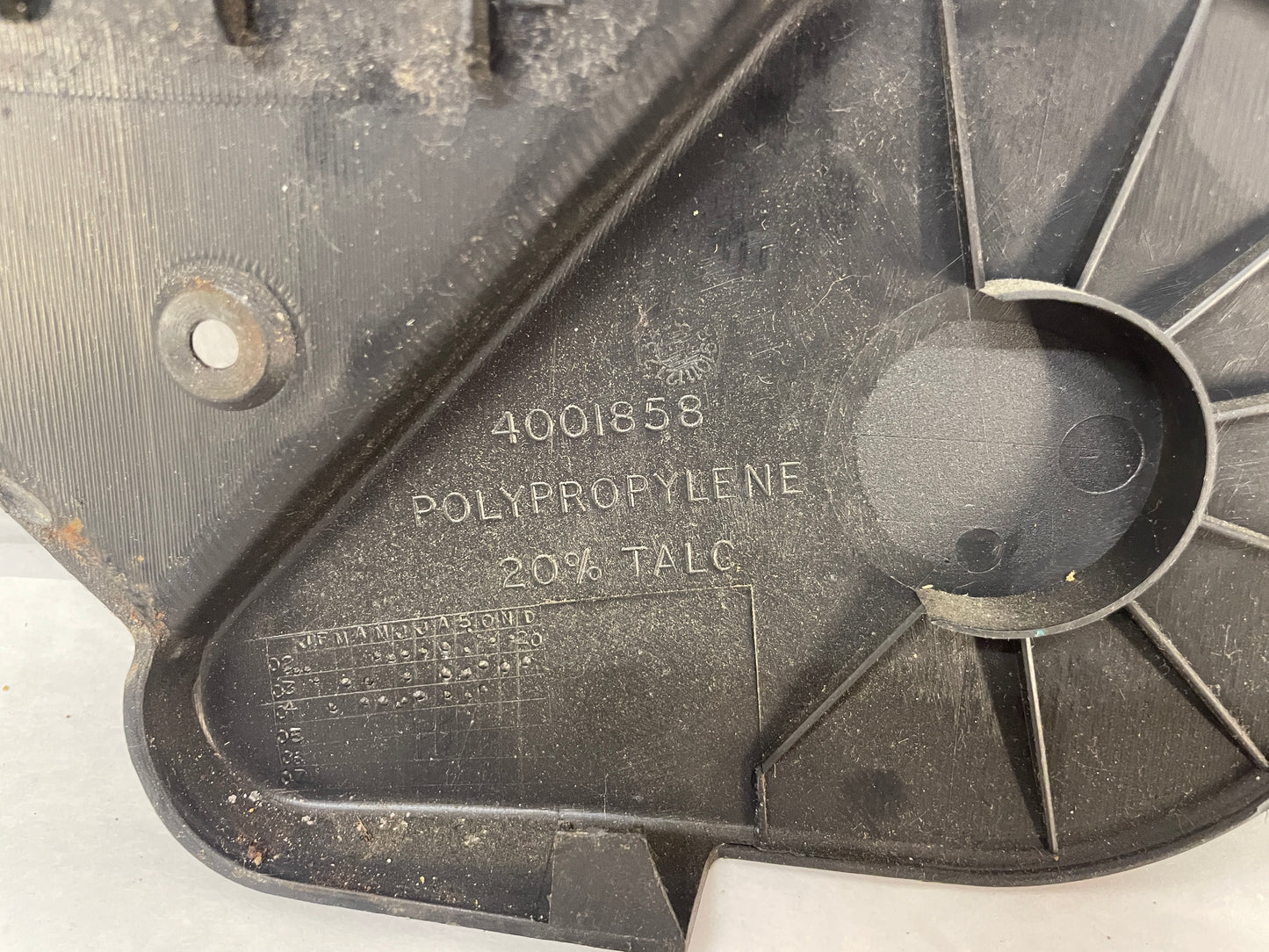 2006 Pontiac GTO LH Driver Front Seat Hinge Inner Trim Cover OEM