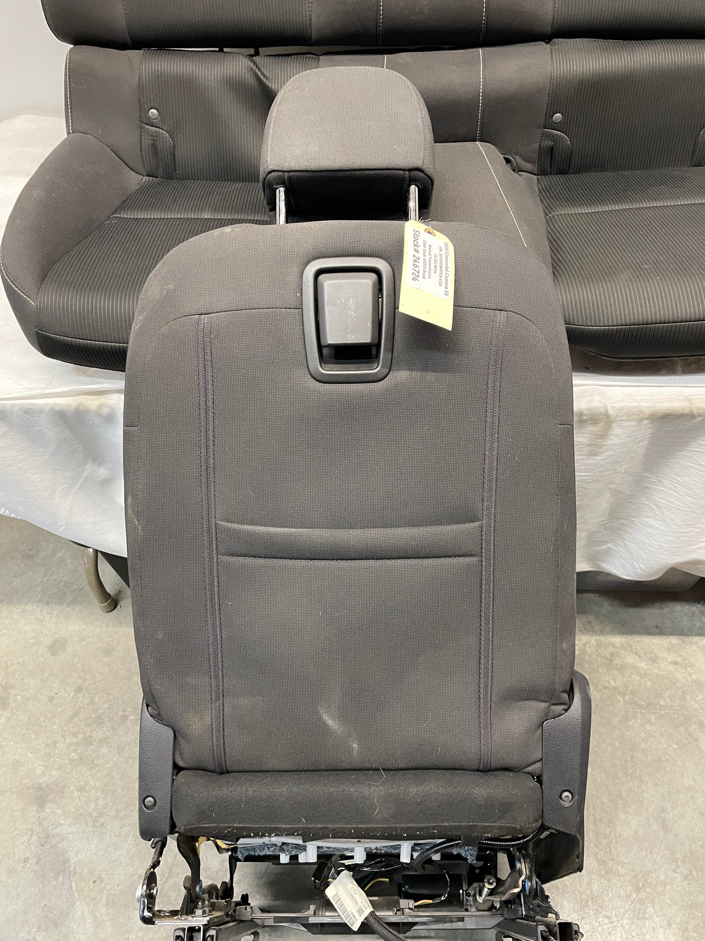 2015 Chevy Camaro SS Cloth Seats Fronts and Rears OEM LOCAL PICK UP