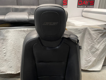 2015 Chevy Camaro SS Seats Front and Rears Black Leather OEM - Day's Parts Yard