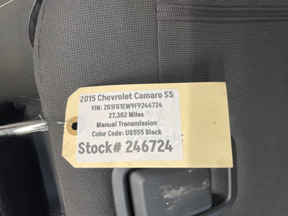2015 Chevy Camaro SS Cloth Seats Fronts and Rears OEM LOCAL PICK UP