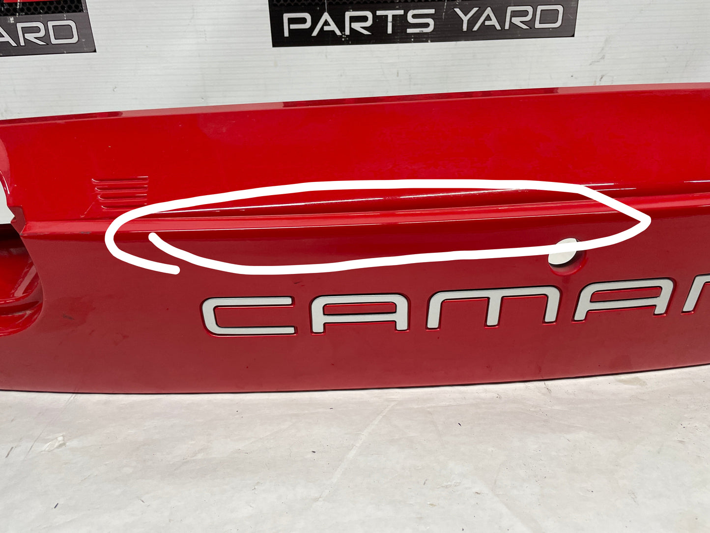 2002 Chevy Camaro SS Berger Taillight Tail Light Finish Panel OEM - Day's Parts Yard