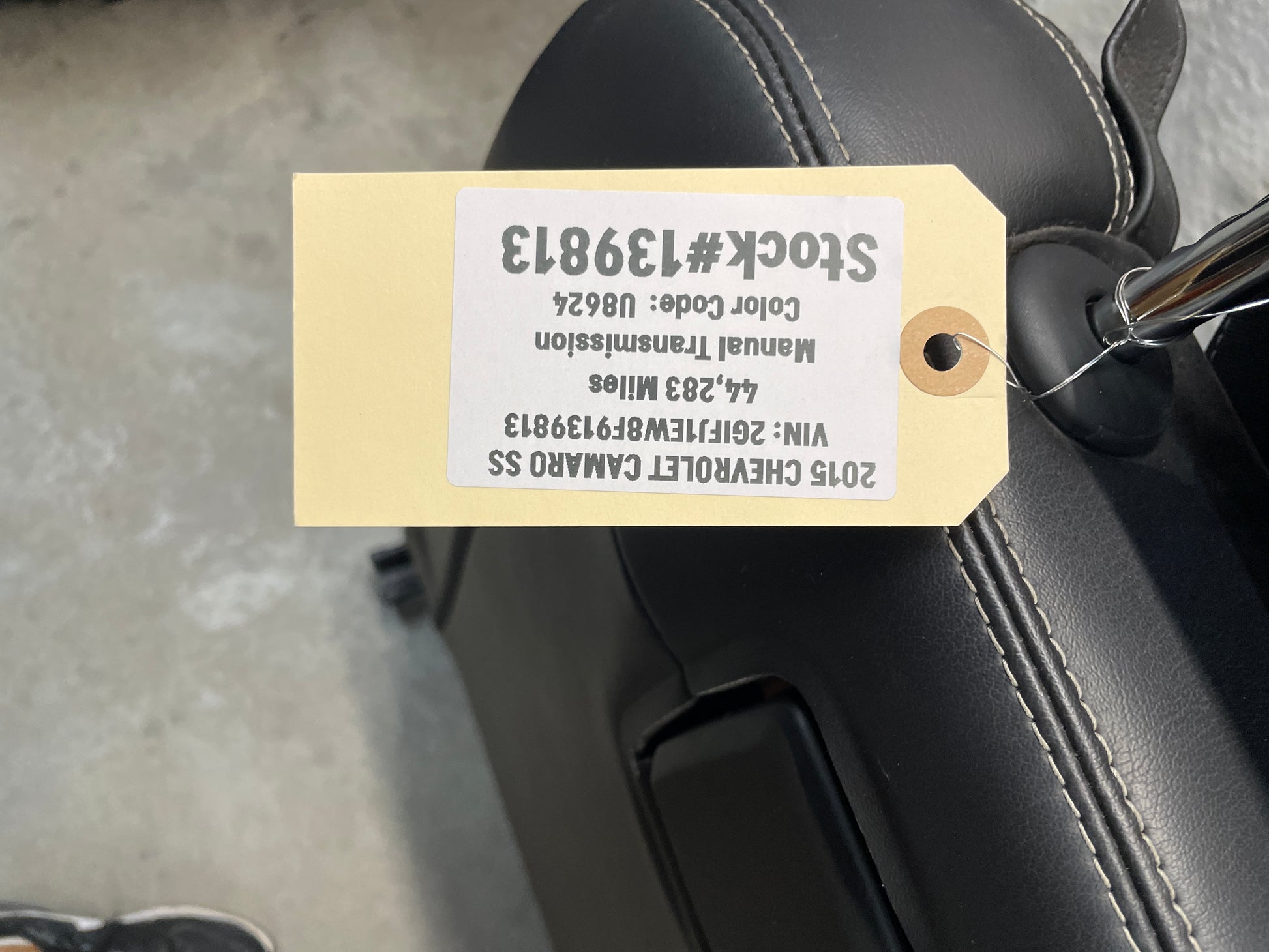 2015 Chevy Camaro SS Seats Front and Rears Black Leather OEM - Day's Parts Yard