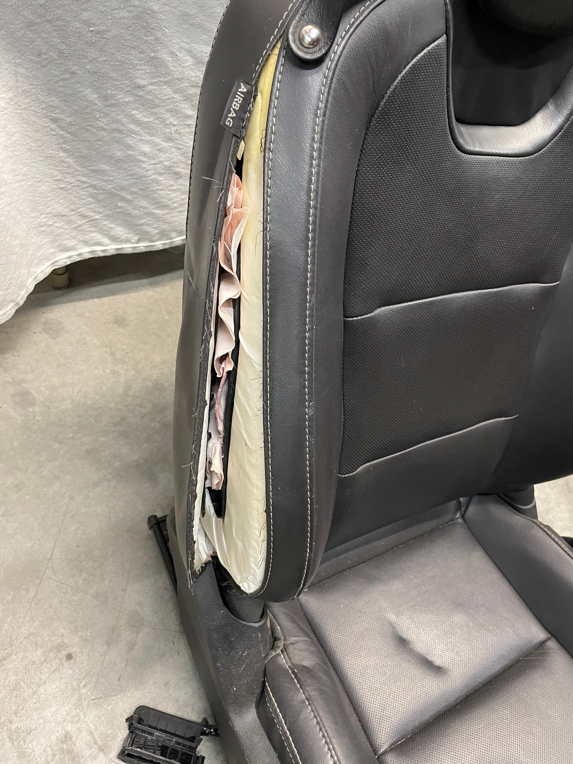 2015 Chevy Camaro SS Seats Front and Rears Black Leather OEM - Day's Parts Yard