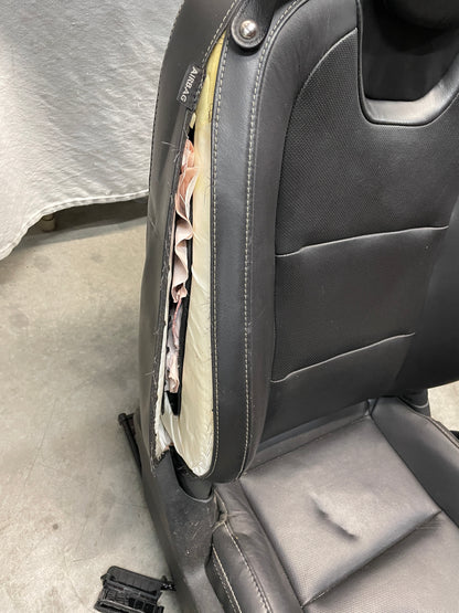 2015 Chevy Camaro SS Seats Front and Rears Black Leather OEM - Day's Parts Yard