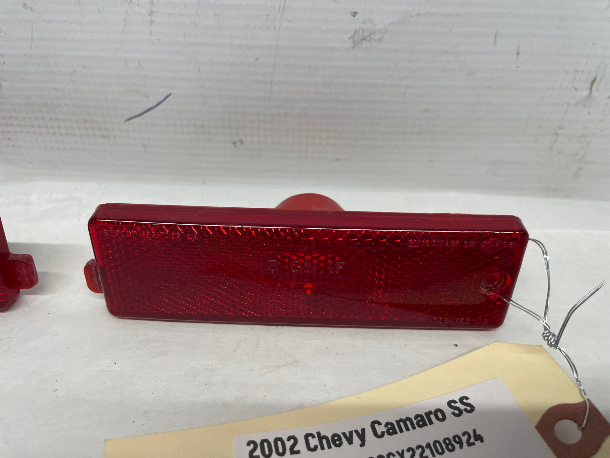 2002 Chevy Camaro SS RH & LH Rear Bumper Side Marker Light Housing OEM - Day's Parts Yard