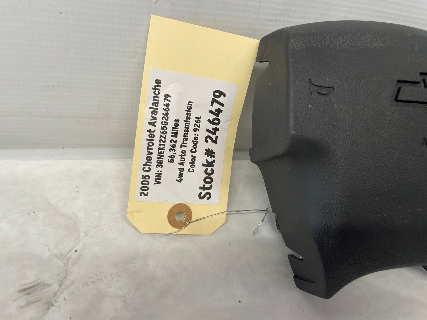 2005 Chevy Avalanche Steering Wheel Airbag Air Bag OEM - Day's Parts Yard