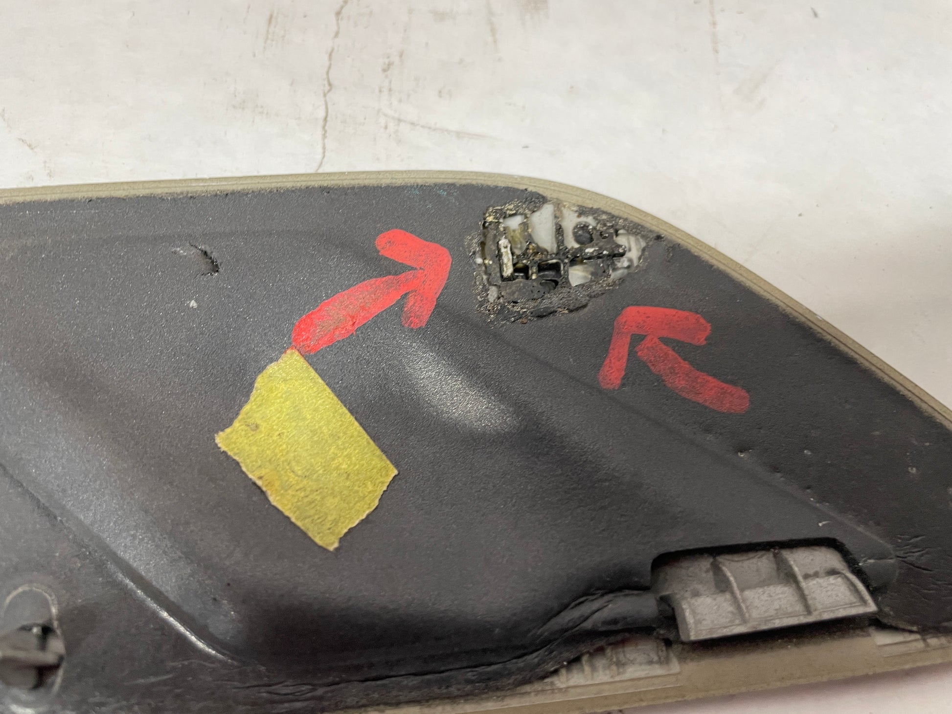 2017 Chevy SS Sedan Factory OEM Black RH Passenger Hood Vents Scoops - Day's Parts Yard