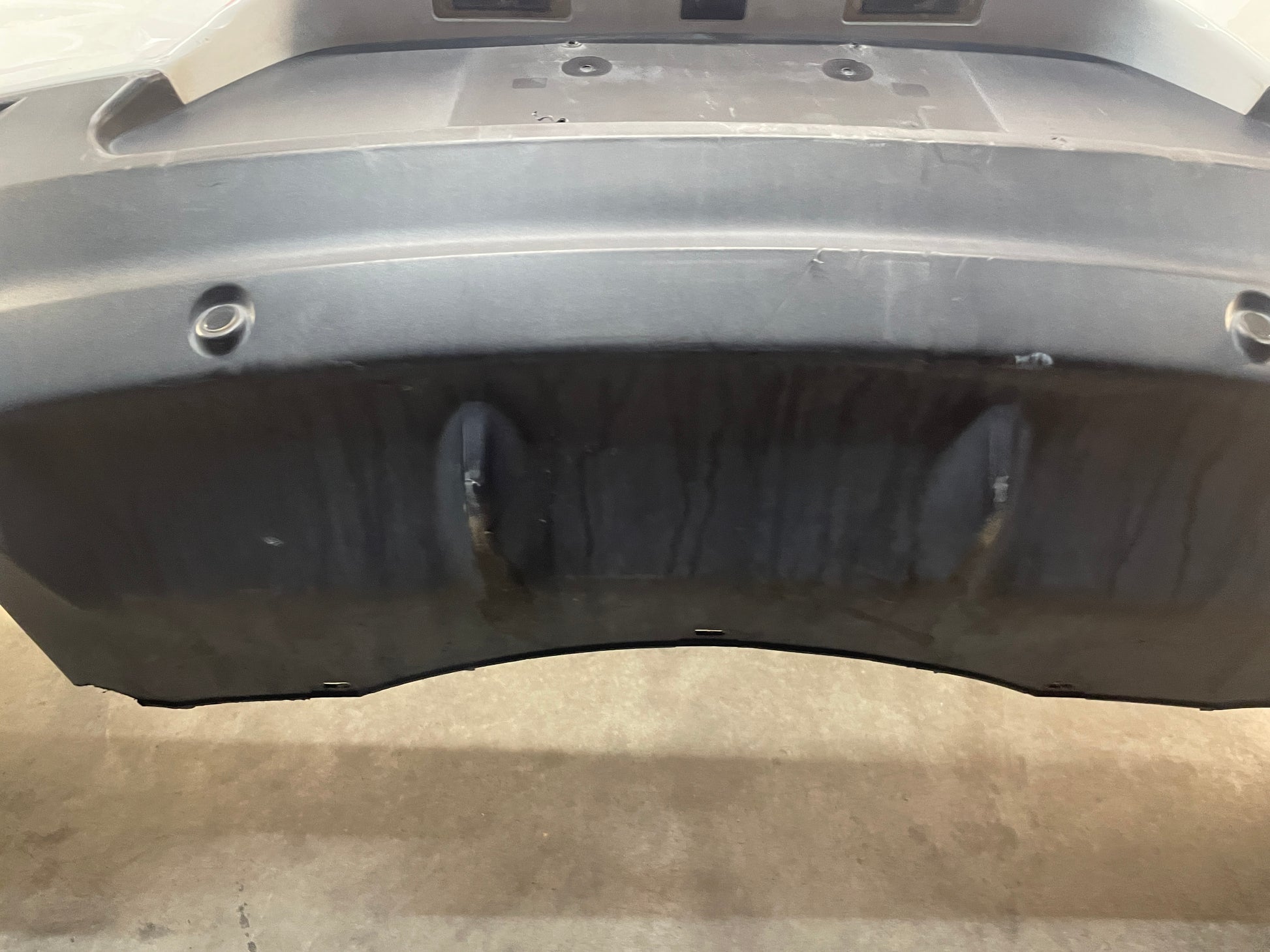 2014 Chevy SS Sedan Rear Bumper Cover Assembly White OEM - Day's Parts Yard