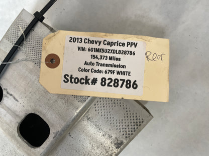 2013 Chevy Caprice PPV Rear Bumper Impact Reinforcement Bar OEM - Day's Parts Yard